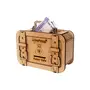 Kraftsman Wooden Money Banks for and Adults (Briefcase Style), 4 image