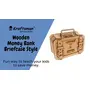Kraftsman Wooden Money Banks for and Adults (Briefcase Style), 2 image