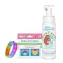 BabyChakra Ultimate Care Gift Kit with Mosquito Repellent Patches (24 Patches) Foaming  (200ml) with Free Jute Pouch & Popit Band, 2 image