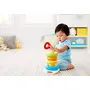 Fisher-Price Plastic Original Rock-a-Stack - Classic stacking toy with 5 colorful rings to grasp shake and stack ( Multicolor ) (1 pieces), 5 image