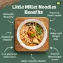 Millet Amma Little Millet Hakka Noodles | 180 Gms Pack | Easy & Ready To Cook | Zero Maida & 100% Vegan | Best Choice For Instant Breakfast & Dinner | Healthy and Organic Foods | Free, 3 image