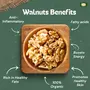 Millet Amma Organic Walnuts - 250gm | Contain Polyunsaturated Fatty Acids | 100% Vegan & | Suitable to Mix Them in Multiple Recipes (Salads Cereal Use Them While Baking) | Health Snack, 3 image