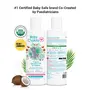 BabyChakra Extra Virgin Pressed Organic Coconut Oil For 100ml | Nourishes Hair & Skin | Soothes Diapers Rashes| Unrefined Non Deodorised & Unbleached, 3 image
