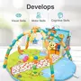 R for Rabbit First Play House Play gym Mat for with Toys storage box Activity Playgym with Soft Hanging Toys Bedding for Newbornfor 2+ Months(Multicolor), 3 image