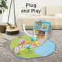 R for Rabbit First Play House Play gym Mat for with Toys storage box Activity Playgym with Soft Hanging Toys Bedding for Newbornfor 2+ Months(Multicolor), 5 image