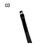 GlamGals Black Small angle Brush (Pack Of 1), 2 image
