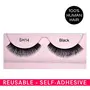 GlamGals HOLLYWOOD-U.S.A Stylish Reusable Soft thick Eye Lashes with Glue Transparent 6.5 ml, 2 image