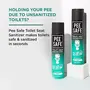 PEESAFE Toilet Seat Sanitizer Spray (300ml) - Mint | The Of UTI & Other Infections | Kills 99.9% Germs & Travel Friendly | Anti Odour Deodorizer, 3 image