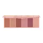 MARS Little 3 in 1 Blusher Palette with Blush Highlighter and Eyeshadow | Highly Pigmented & Easy to Blend (20g)-Shade-02