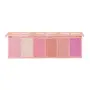 MARS Little 3 in 1 Blusher Palette with Blush Highlighter and Eyeshadow | Highly Pigmented & Easy to Blend (20g)-Shade-01