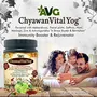 AVG Health Organics Chyawan Vital Yog Chyawanprash Avaleha with Makardhawaj Made with Jaggery (Gur) & Honey No ed Sugar Increases Strength and Stamina 500 GM Super Saver Pack of 2, 5 image