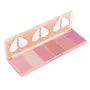 MARS Little 3 in 1 Blusher Palette with Blush Highlighter and Eyeshadow | Highly Pigmented & Easy to Blend (20g)-Shade-01, 5 image