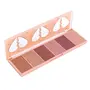 MARS Little 3 in 1 Blusher Palette with Blush Highlighter and Eyeshadow | Highly Pigmented & Easy to Blend (20g)-Shade-02, 5 image