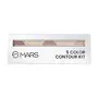 MARS 5 Colour Contour and Concealer Kit with Brush | Creamy Matte Finish & Up to 24-Hours Waterproof Formula | Easy to Blend (16.0 gm) (Shade-3), 6 image