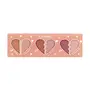 MARS Little 3 in 1 Blusher Palette with Blush Highlighter and Eyeshadow | Highly Pigmented & Easy to Blend (20g)-Shade-02, 6 image