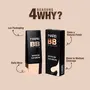 MARS LightFoundation with BB Cream Formula for Daily Use | Blendable BB Cream with Medium Coverage | Color Correction for All Skin Types (30 ml) (Medium Beige), 3 image