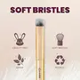 MARS Artist's Arsenal Professional Flat Eyeshadow Makeup Brush | Feather Soft Touch | Precise Synthetic Bristle | Perfect for Eyeshadow | Luxe Packaging Makeup Brush (Golden), 4 image