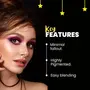 MARS Firefly Makeup Kit with 12 EyeshadowsHighlighter Blusher and Bronzer| Highly Pigmented | Free Applicator & Mirror | Eye and Face Palette for Women (26.0 gm) (Shade-2), 3 image