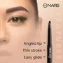 MARS Micro Precision Brow Pencil with spoolie | Retractable & Easy Glide | Long Lasting & Natural finish (0.4 g) (Black), 3 image