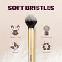 MARS Artist's Arsenal Professional Powder Makeup Brush for Face | Feather Soft Touch | Precise Synthetic Bristle | Luxe Packaging makeup brush (Golden), 4 image