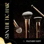 MARS Artist's Arsenal Makeup Brush Set for Professional Makeup | Eyeshadow Blending Brushes (3pcs) | Foundation Blush Powder and Foundation Brush (1pcs each), 2 image