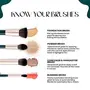 MARS Tools of Titan Brush Set of 8 | Face Makeup Brush Set with Ultra Soft Bristles (PACK OF 8), 5 image