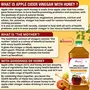 St.Botanica Apple Cider Vinegar with Mother Vinegar and Honey 500 ml with Natural & Organic n Apple | Raw Unfiltered & Non-Pasturized | s Overall Health | No Chemic, 4 image