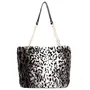 Aashiya Trades Large Capacity Shoulder Bags For Women Hobo Handbags Fur Handbags Fashion Bags (Leopard)