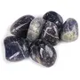 Reiki Crystal Products Natural Iolite Tumble Stones for Reiki Healing and Vastu Correction Protection Concentration Spirituality and Increasing Creativity Tumble Stones:50GM