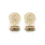 Priyaasi Gold-ColorBeads Traditional Jhumkas For Women and Girls(Gold)