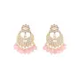Priyaasi Studded k Floral Gold-ColorChandbali Earrings for women