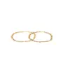 Priyaasi Golden Anklet with Kundan for Women & Girls