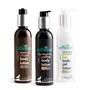 mCaffeine Body Lotions Combo Pack of 3 | Coffee Choco Green Tea |Day and Night Moisturization| All Skin Types | 600ml