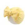 Aashiya Trades Set of 2 - Cotton Cloth Turban Kont Bow Cap for Girls & Boys Turban Bow Cap Head Cap-Yellow and Red, 5 image