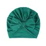 Aashiya Trades Set of 3 - Cotton Cloth Turban Knot Bow Cap for Girls & Boys Turban Bow Cap Head Cap Multicolour, 4 image