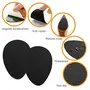 Anzailala 2 Pairs Non-Skid Shoe Pads Self-Adhesive Anti Slip Shoe Grips for High Heels Shoe Gummies for Heels Non-Slip Rubber Sole Non Slip Shoe Pads for High Heels, 3 image