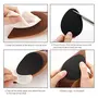 Anzailala 2 Pairs Non-Skid Shoe Pads Self-Adhesive Anti Slip Shoe Grips for High Heels Shoe Gummies for Heels Non-Slip Rubber Sole Non Slip Shoe Pads for High Heels, 7 image