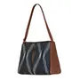 Priyaasi PU Leather Ikat Printed dle Bag for Women’s – Multipurpose Stylish Trendy Casual Ladies Handbag Purse with Adjustable Strap Magnetic Closure Maroon, 6 image