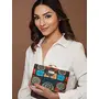 Priyaasi Chakra Charm Multicolor Printed Clutch for Women | Trendy Ladies' Wallet | Stylish Gifts for Women & Girls, 2 image