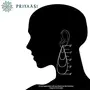Priyaasi Contemporary Earrings for Women | Stylish Drop Earrings in Round Halo Design | Silver-Color| Modern Elegant Women Jewellery, 7 image