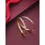 Priyaasi Brass Golden Color& Artificial stone Bangles Set for Women & Girls, 4 image