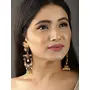 Priyaasi Brass with Traditional Stud Earring for Women, 3 image