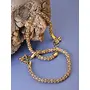 Priyaasi Golden ColorStylish Traditional Anklet for Women & Girls, 3 image