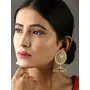 Priyaasi Gold-ColorBeads Traditional Jhumkas For Women and Girls(Gold), 6 image