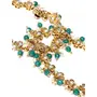 Priyaasi Gold And Green Stylish Anklet for Women & Girls, 17 image
