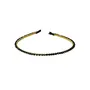 Priyaasi Multicolor Stone Gold-ColorHair Band Set of 6, 14 image