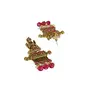 Priyaasi k Goddess Laxmi Gold-ColorDrop Earrings, 8 image