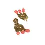 Priyaasi k Studded Floral Block Gold-ColorDrop Earrings, 8 image