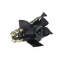 Priyaasi White Black Stones Set of 2 Claw Clips, 5 image