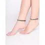 Priyaasi German Silver ColorOxidized Anklets, 9 image